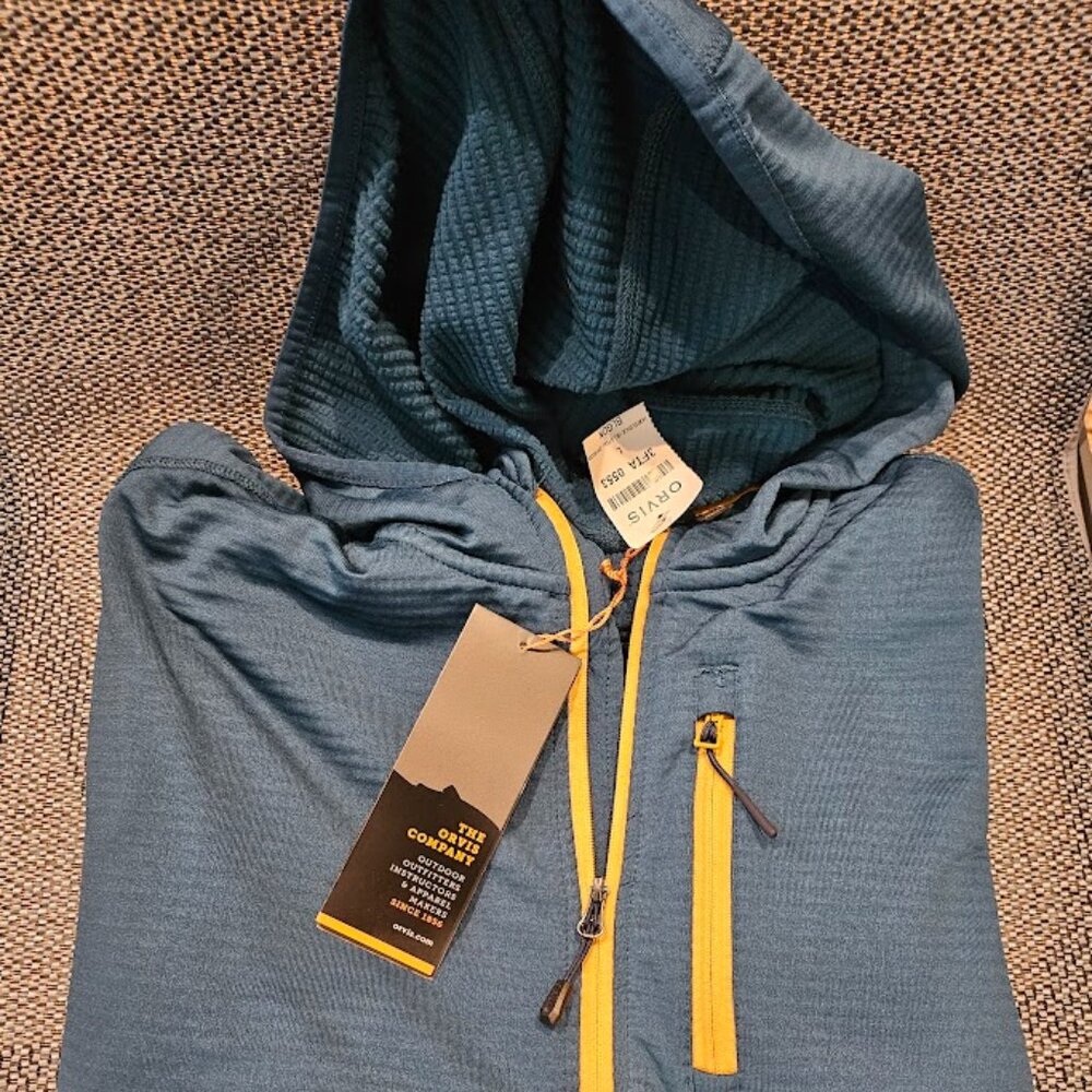Orvis Mens Horseshoe Hills Full Zip Hoodie